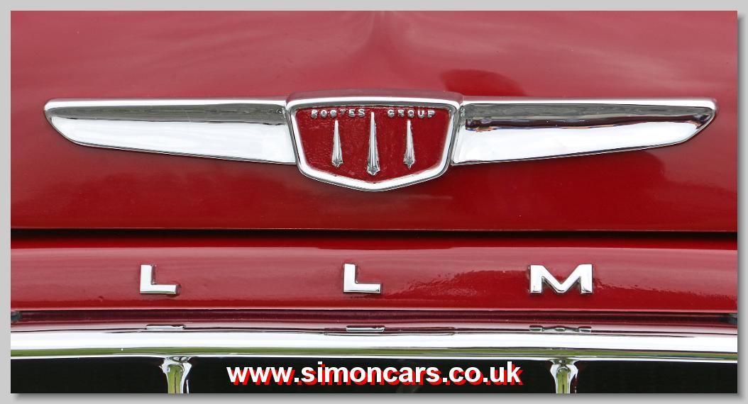 Simon Cars - Rootes Group - British Classic Cars, Historic